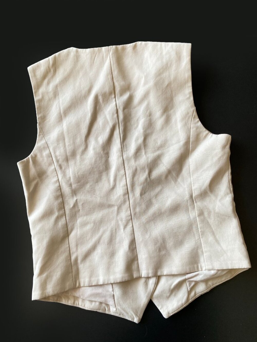 Vuori Milkweed Coastline Vest with Button Closure Size XS - Picture 3 of 6